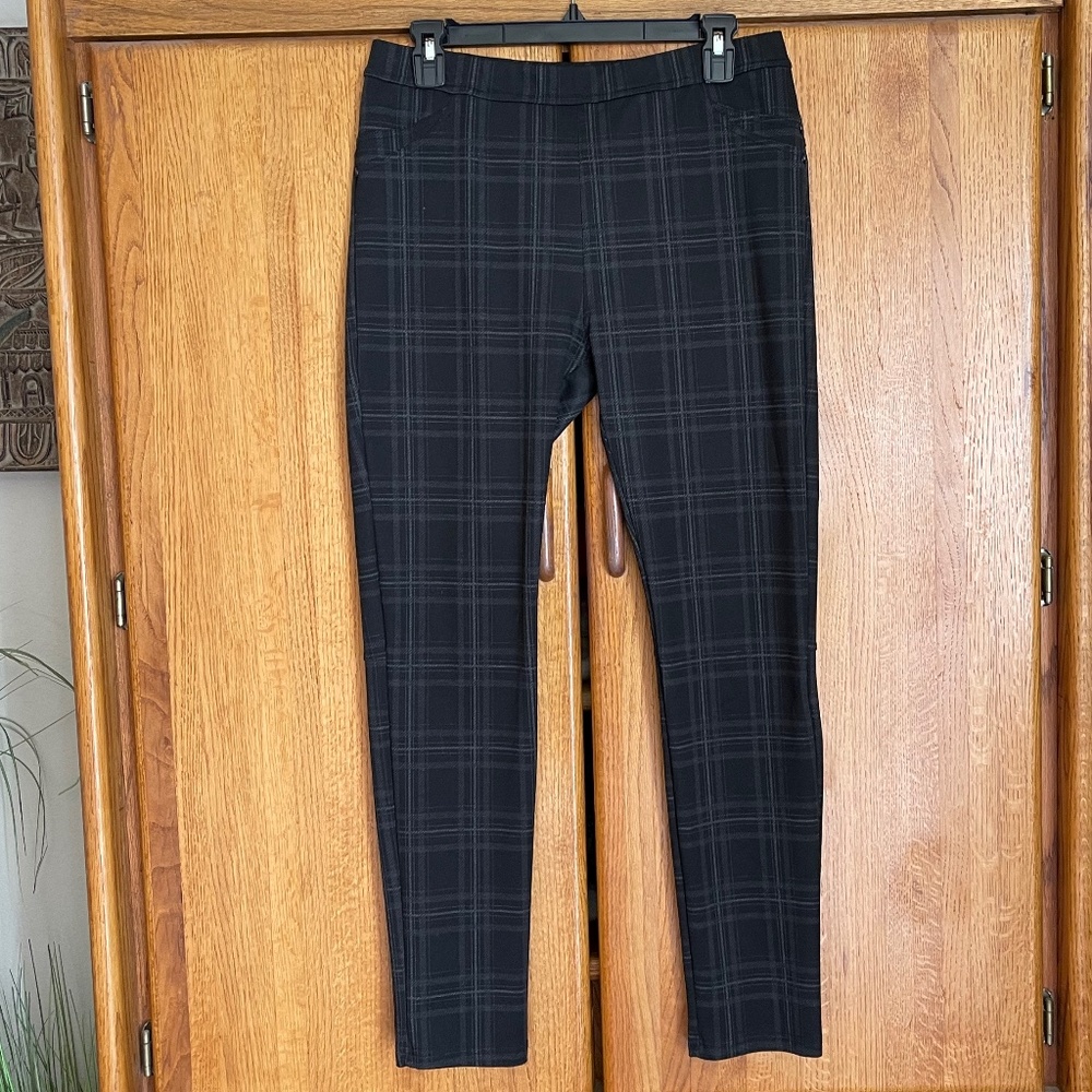 Sanctuary Plaid Leggings Size: Large
